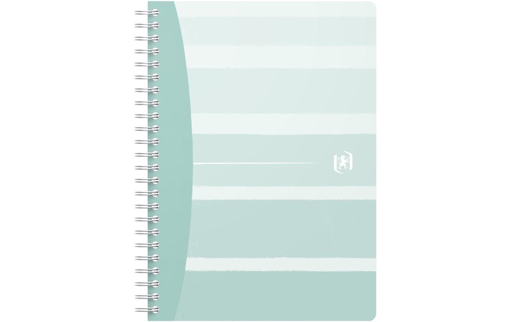 Oxford Carnet de notes A5, ligné, vert mer