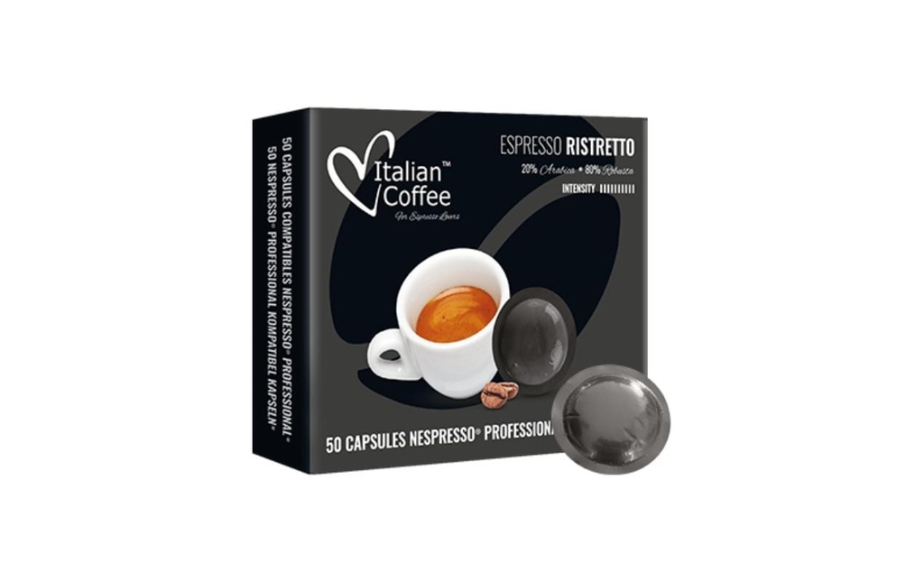 Italian Coffee Professional Pads Ristretto 50 pièce