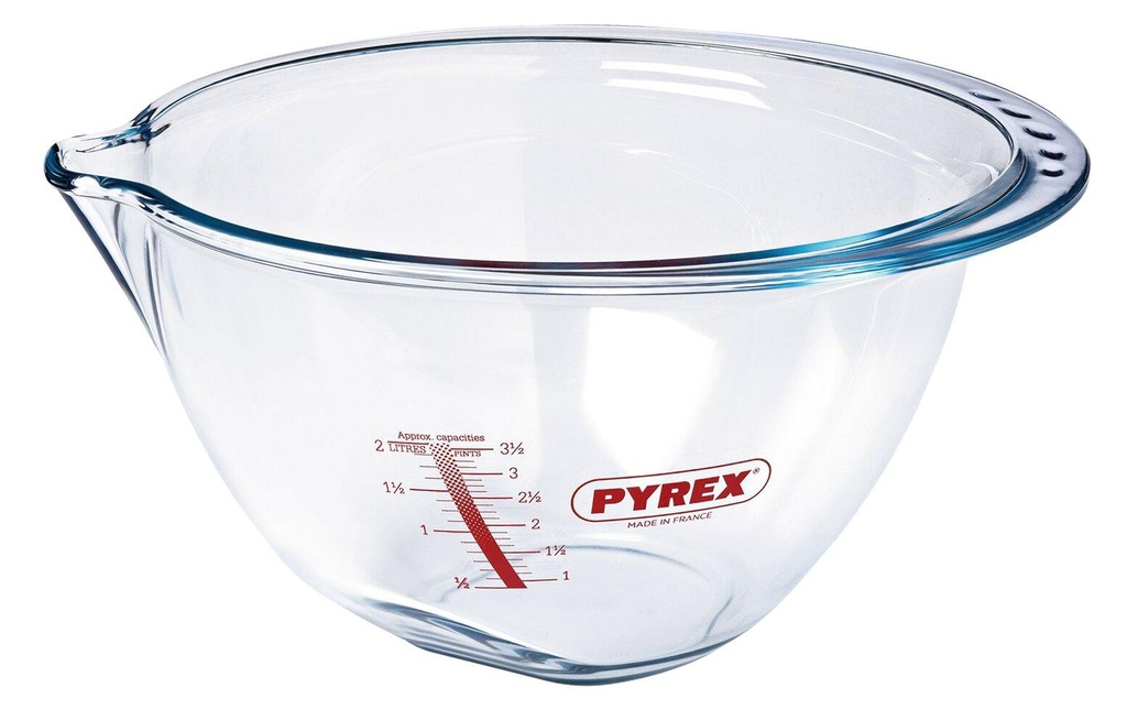 Pyrex Bol mélangeur Professionnel 4.2 l, Transparent
