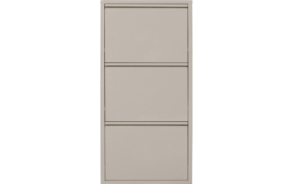 Kare Armoire à chaussures Caruso 100 x 50 cm, Crème
