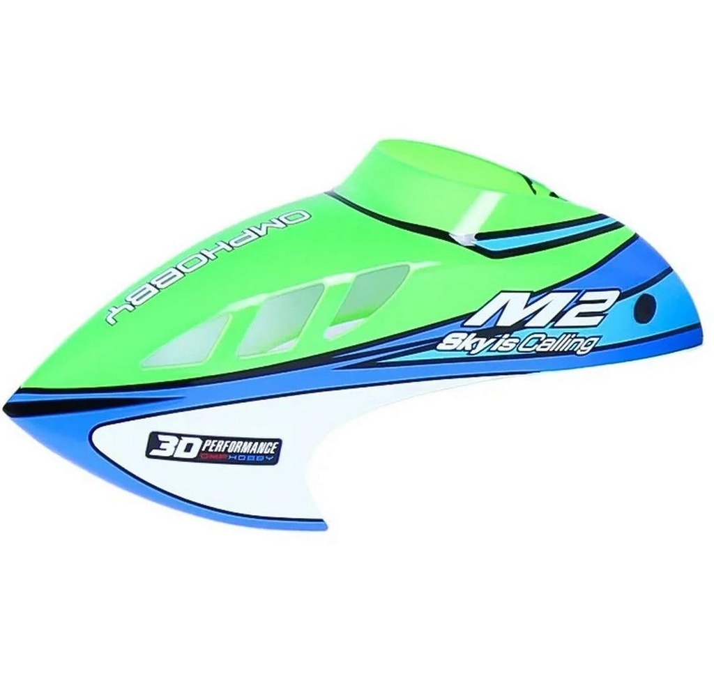 OMPHobby Capot de cabine Plasma Canopy M2-V3Pro - Vert