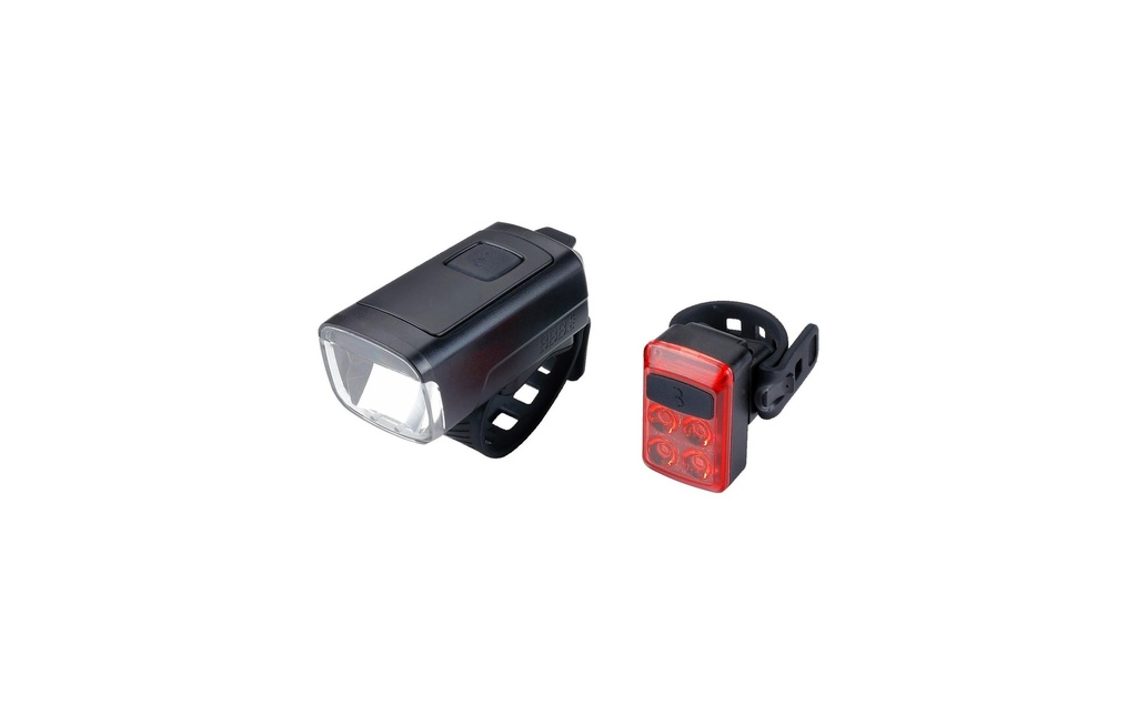 BBB Lampe de vélo Kit d'éclairage Stud50 Strap 200