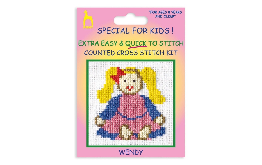 Pony Set de broderie Wendy
