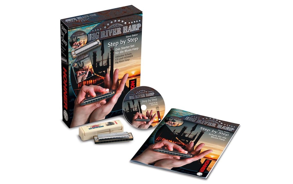 Hohner Armonica Blues Starter Set anglais – C-Dur