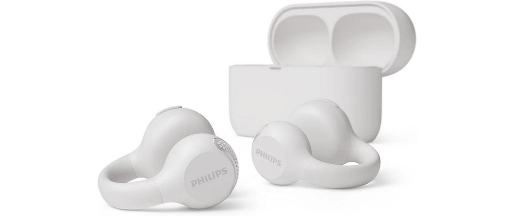 Philips Casque à oreillettes ouvertes TAQ2000WT/00 Blanc