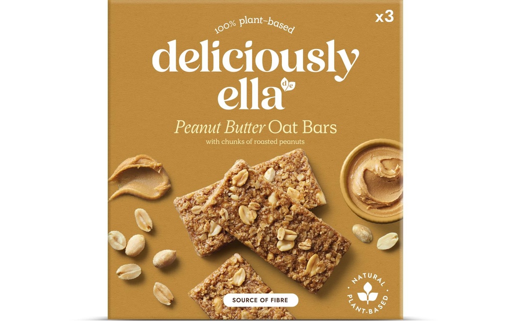 Deliciously Ella Barre Beurre de cacahuètes 3 x 50 g