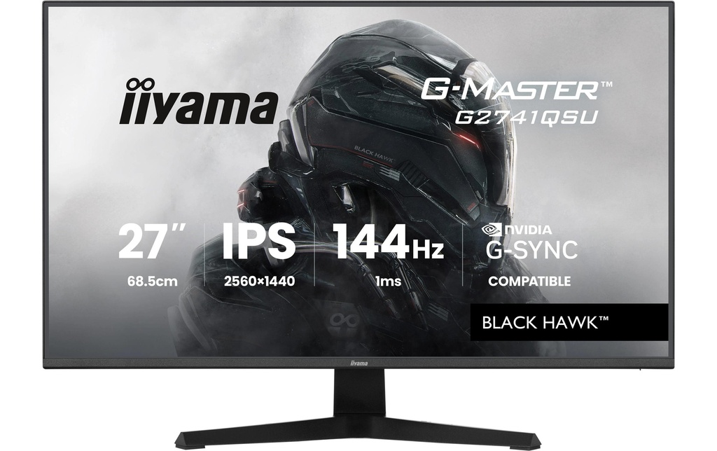 iiyama Moniteur G-Master G2741QSU-B1 27 , 2560 x 1440 (WQHD)