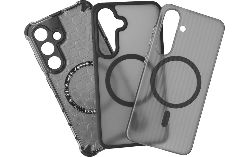 4smarts Qi2 Upgrade 3er Cover Set pour Samsung Galaxy S25