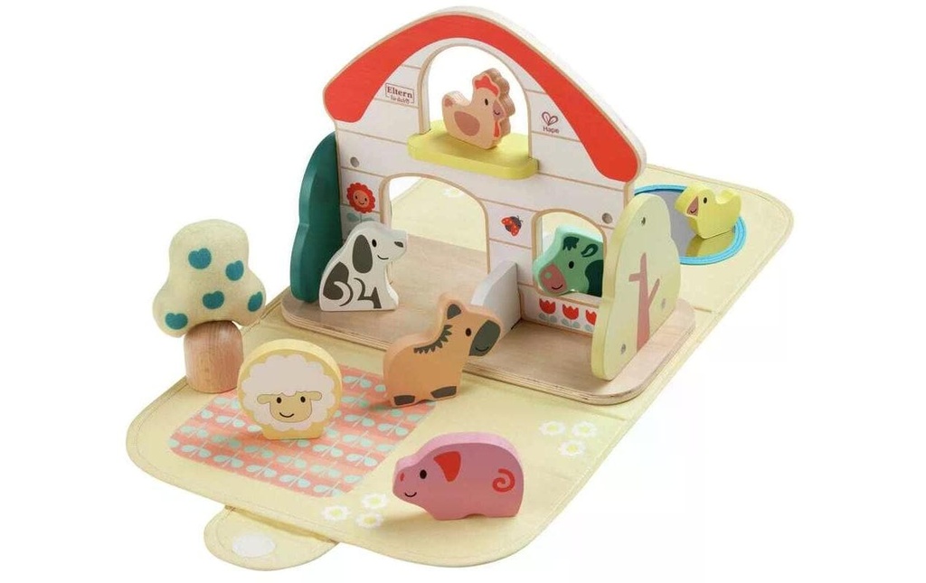 Hape Jouets d’occupation Farm House Faith