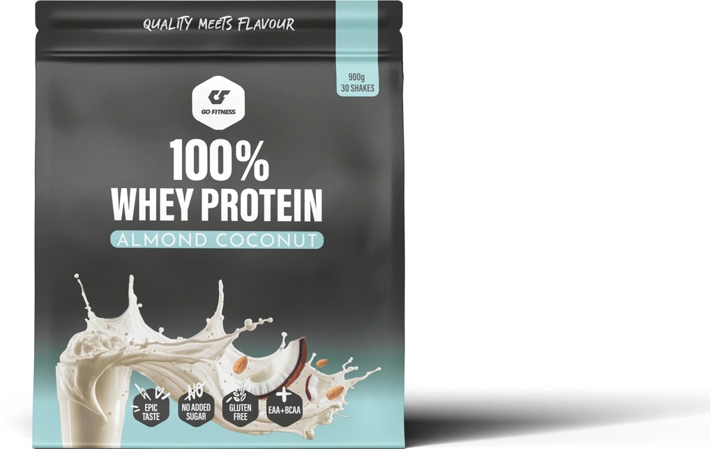 Go Fitness Poudre 100% Whey Protein Coco 900 g
