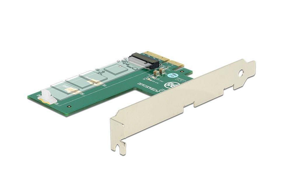 Delock Adaptateur de bus hôte Controller PCI-Ex4 - M.2, 1Port, NVME