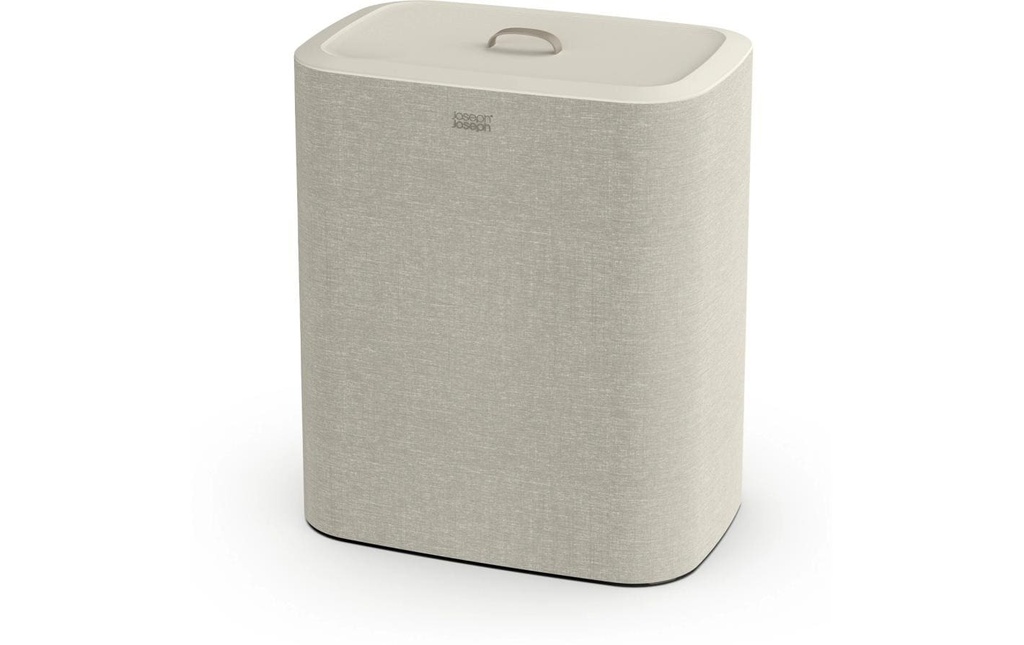 Joseph Joseph Corbeille à lessive Tota Trio 90 L, 3x 30 L, écru