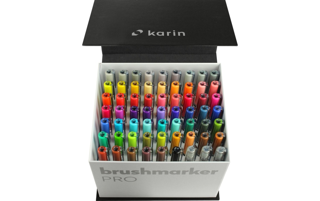 Karin Brushpen PRO 27C7 60 couleurs