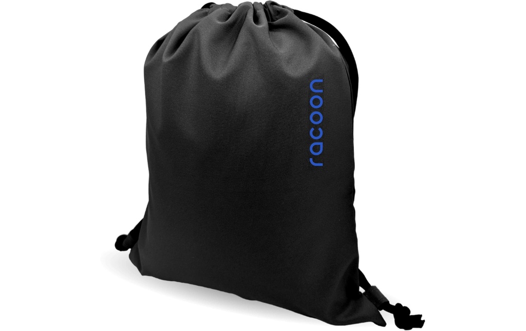 Racoon Sac de gym Sac de sport XL Noir/Océan, 40 x 48 cm