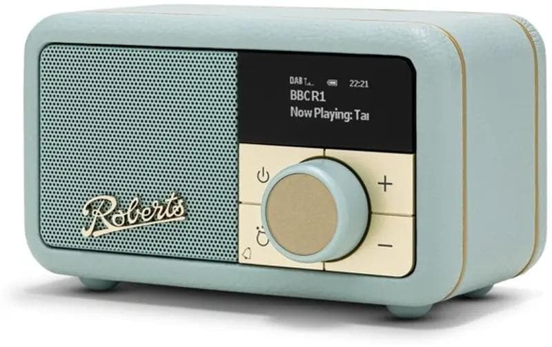 Roberts Radio DAB+ Revival Petite 2 Oeuf de canard bleu