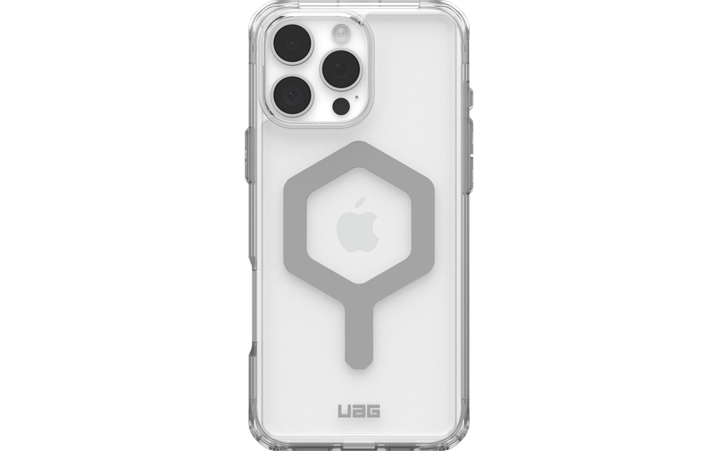 UAG Coque arrière Plyo MagSafe Apple iPhone 16 Pro Max Ice/Silver