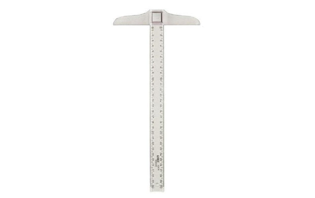 Linex Règle Règle à dessin 30 cm, transparent