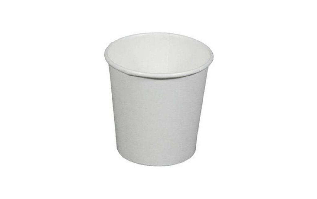 Haushaltsware Tasses à café jetables 100 ml, 100 Pièce/s, Blanc