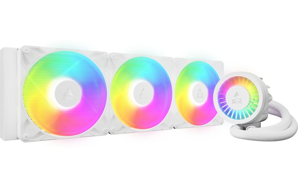 Arctic Cooling Refroidissement à eau Liquid Freezer III Pro 420 A-RGB Blanc