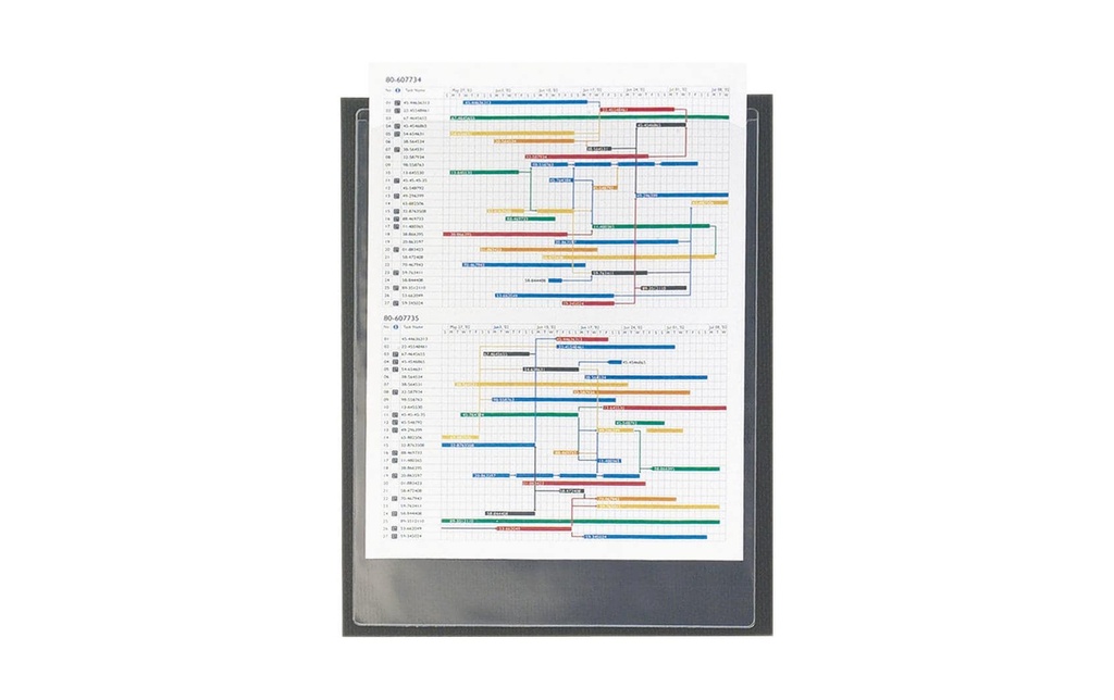 DJOIS Pochet.trans.pr.A5 autoc.10pcs (10 pces)