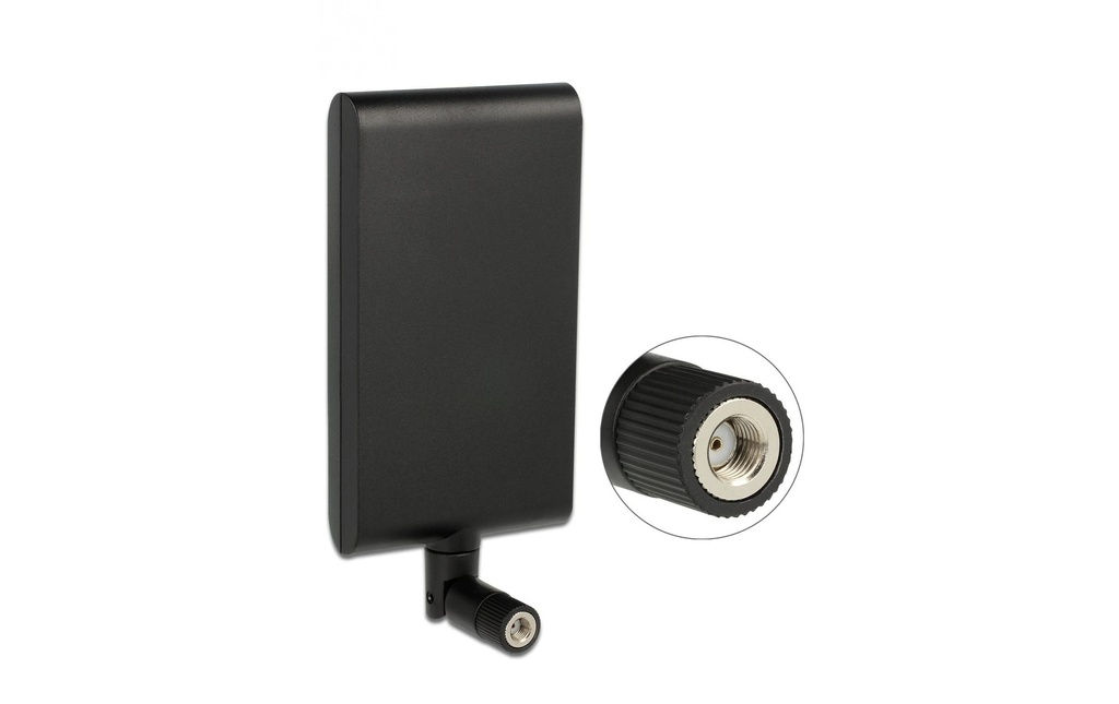 Delock Antenne Wi-Fi 802.11 ac/a/h/b/g/n RP-SMA 10 dBi Rayonnement omni directionnel