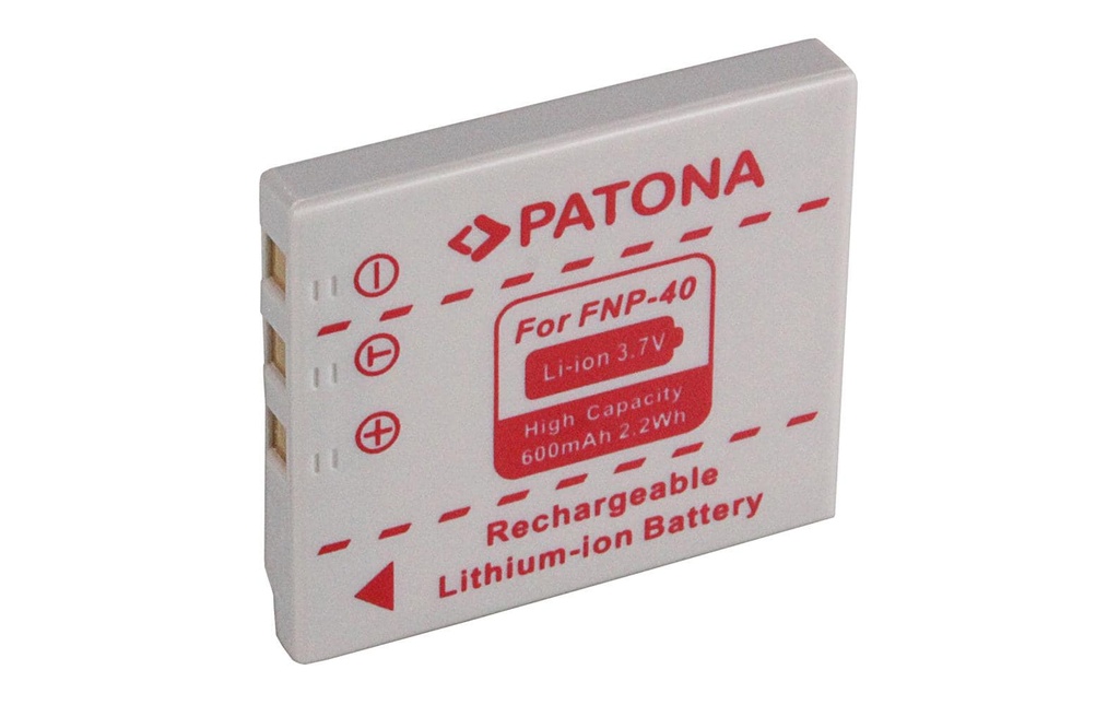 Patona Batterie pour caméra vidéo Fujifilm NP-40