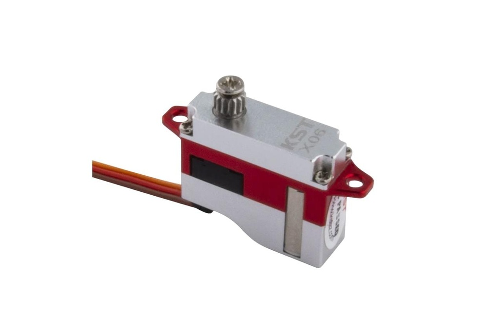 KST Micro servo X06 V6 1.8 kg, 0.07 s, F3K, Digital HV