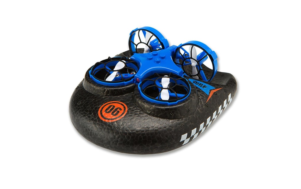 Amewi Trix 3-in-1 Hovercraft Drone Bleu
