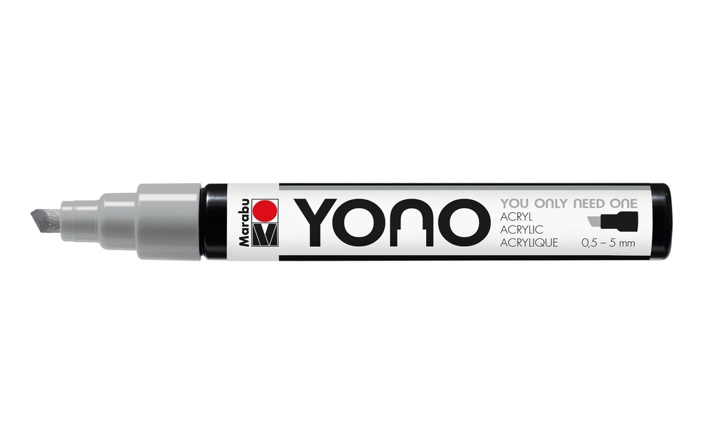 Marabu Marqueur acrylique YONO 0.5 - 5 mm Gris
