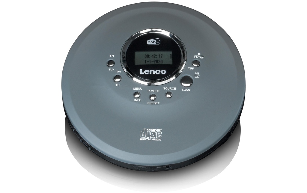 Lenco Lecteur MP3 CD-400GY Gris