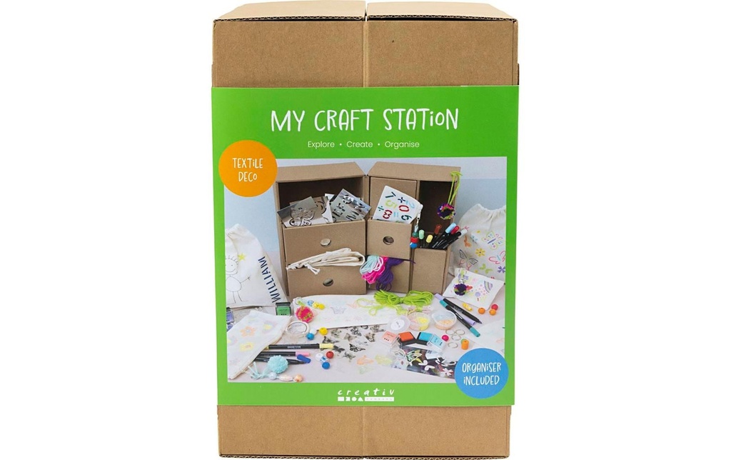 Creativ Company Kits de bricolage Mon atelier créatif – Décoration textile