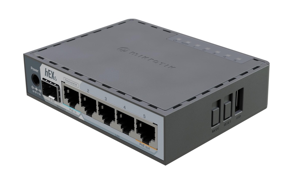 MikroTik Routeur hEX S (2025)