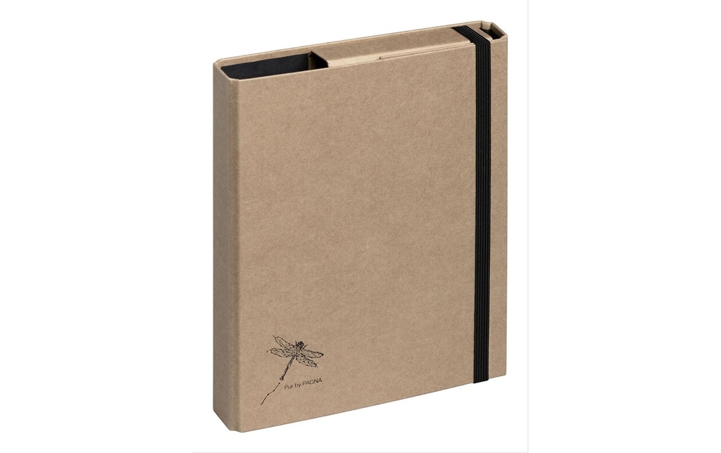 Pagna Boîte de rangement A5 Pur Brun