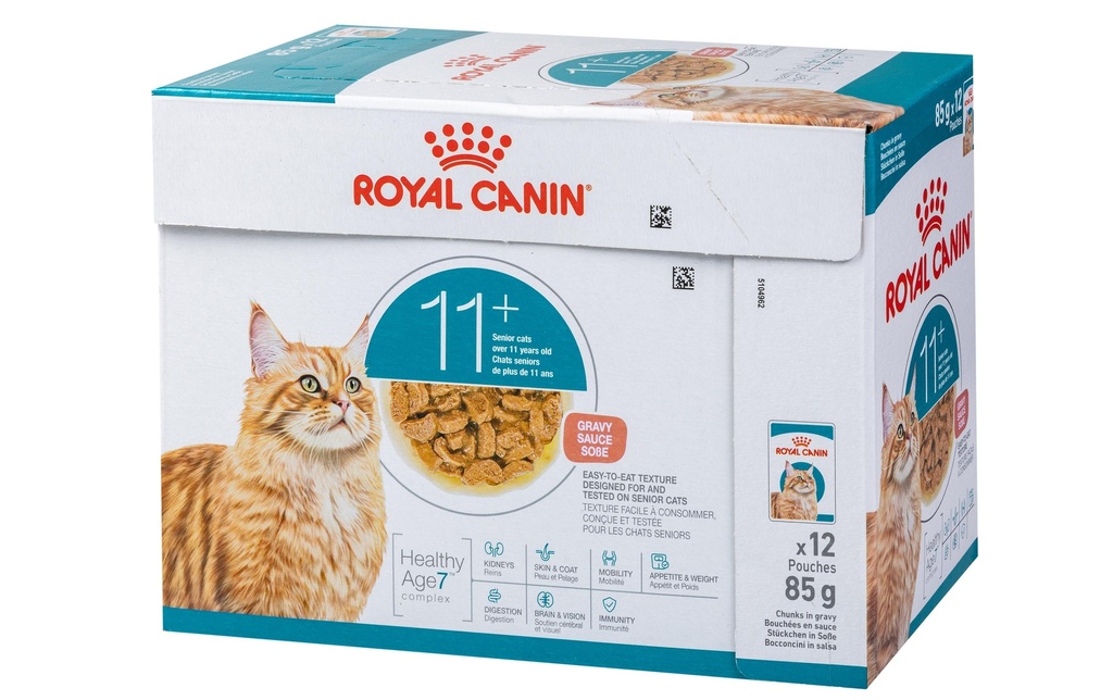 Royal Canin Alimentation humide Sauce Ageing 11+ 12 x 85 g