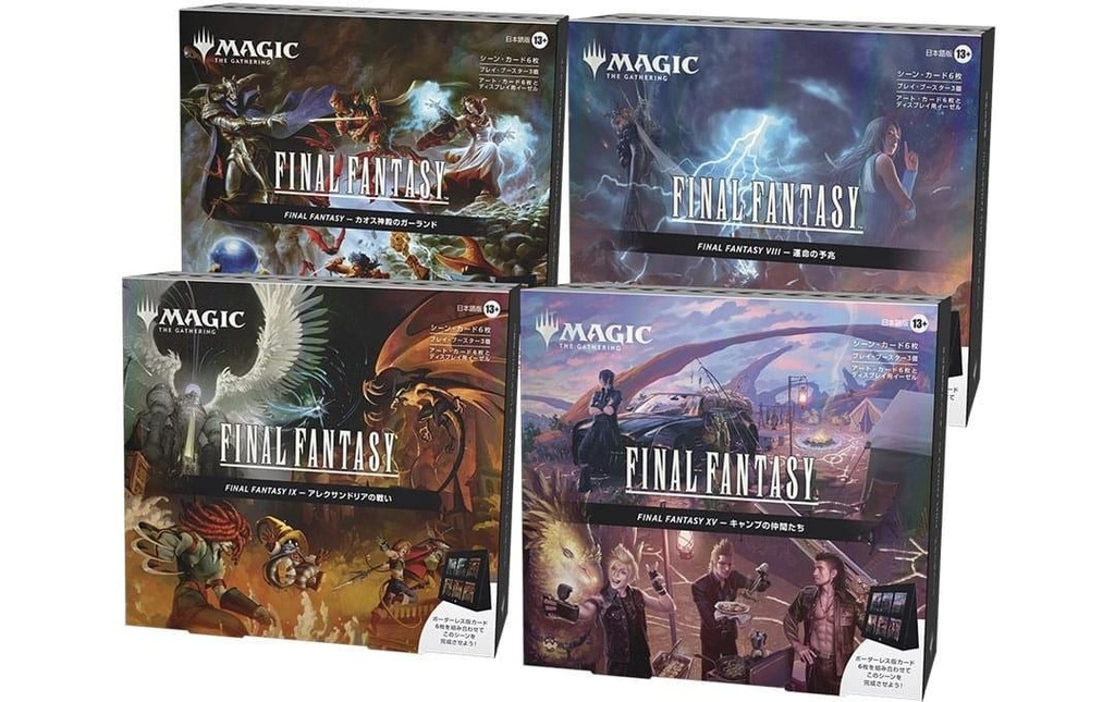 Magic: The Gathering Final Fantasy Boîtes de scènes Display -JP-