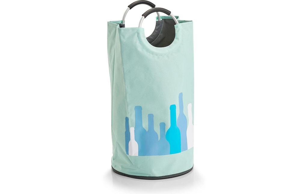 Zeller Present Sac de recyclage 36 x 72 cm, polyester, menthe