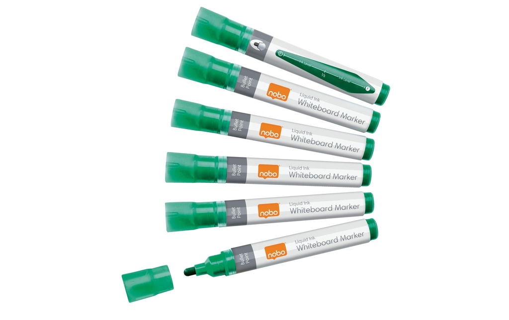 Nobo Liquid Ink 10 pièces, Vert