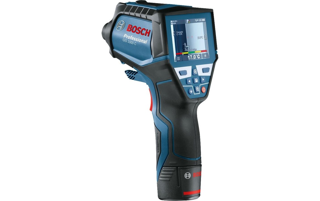 Bosch Professional Thermomètre-hygromètre GIS 1000 C, 12 V batterie