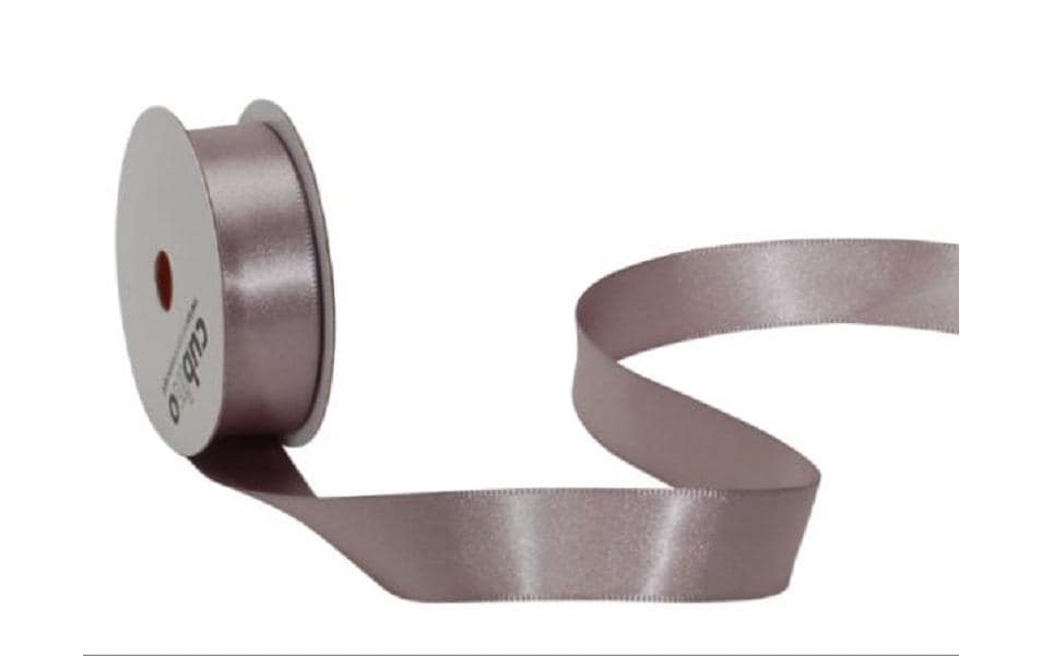 Spyk Ruban de satin 16 mm x 5 m, Argenté