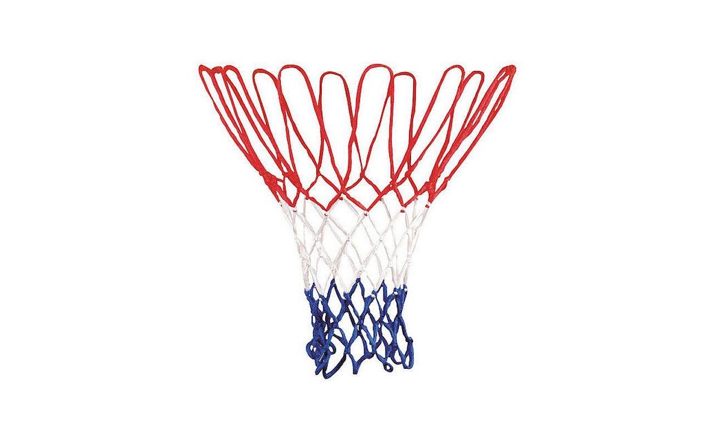 Hudora Panier de basketball Rouge, blanc, bleu