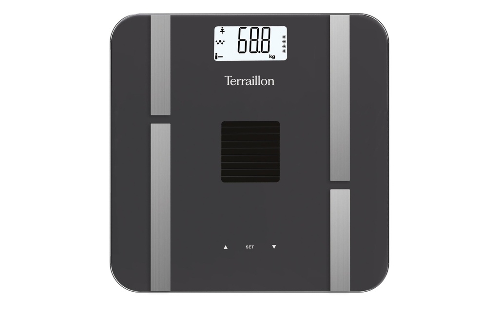 Terraillon Balance analytique Sun Power Fit Gris; Noir
