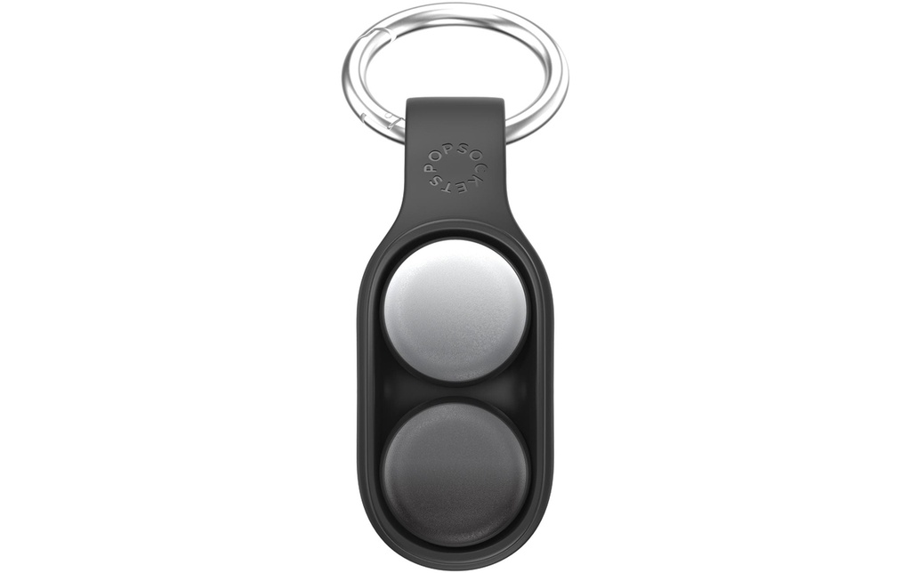 PopSockets Porte-clés Pack de démarrage PopPucks Black Flip