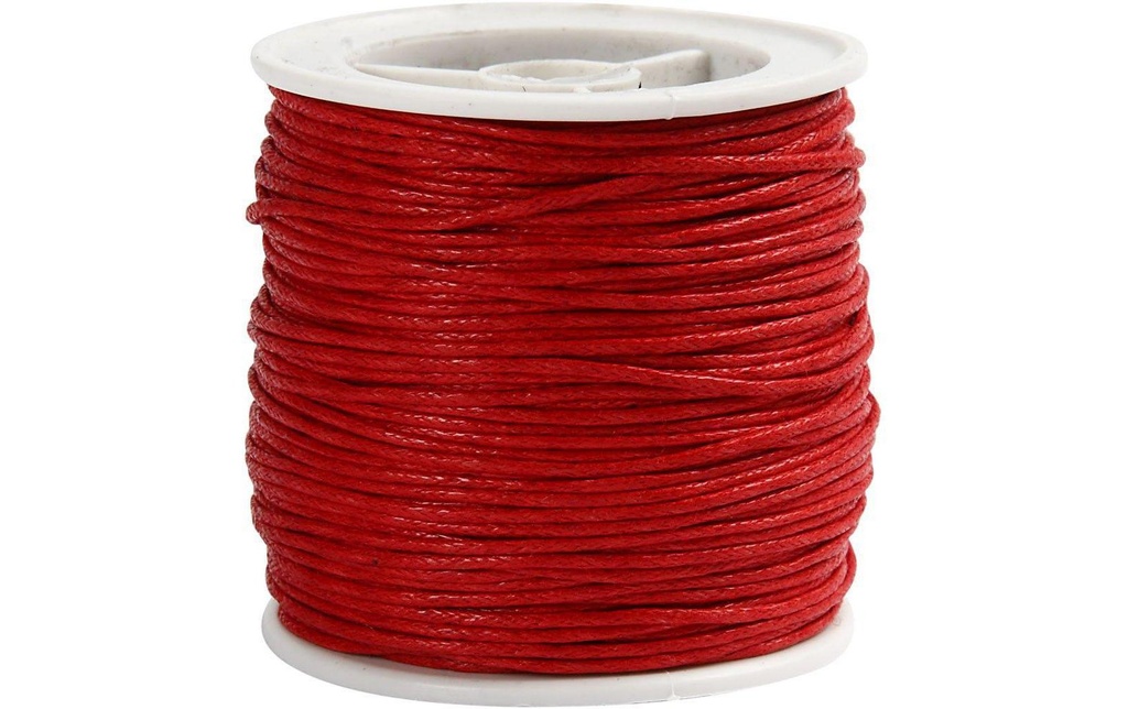 Creativ Company Bande en coton 1 mm ciré