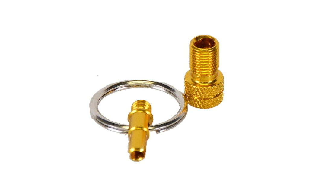 byschulz Adaptateur de soupape Mini Tool Gold
