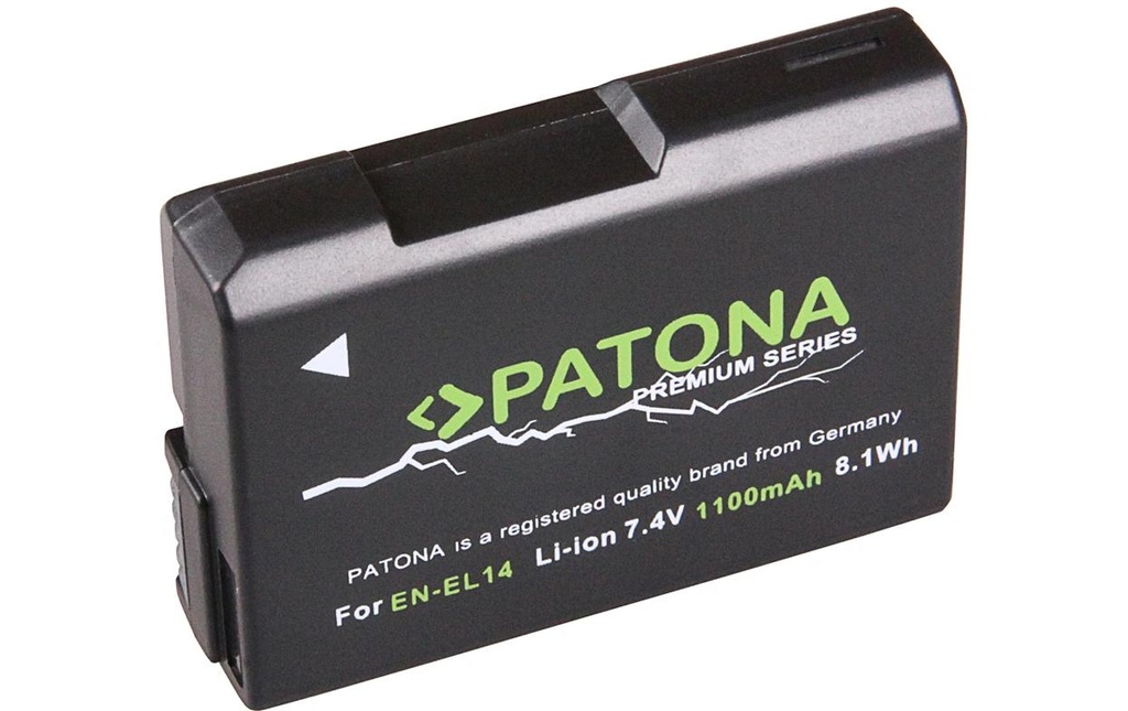 Patona Batterie pour Appareils photo numérique Premium EN-EL14-decoded