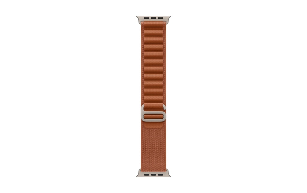 Apple Alpine Loop 49 mm Terra Cotta Natural Titanium Small