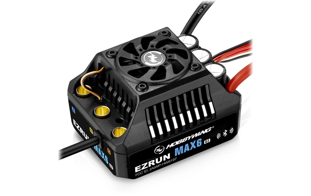 Hobbywing Régulateur Brushless Ezrun MAX6 G2 200A 3-8S