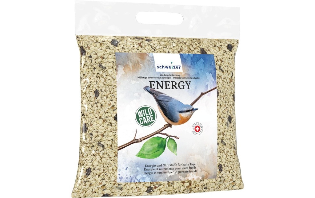 Eric Schweizer Nourriture pour oiseaux Mélange pour oiseaux sauvages Energy 5 kg
