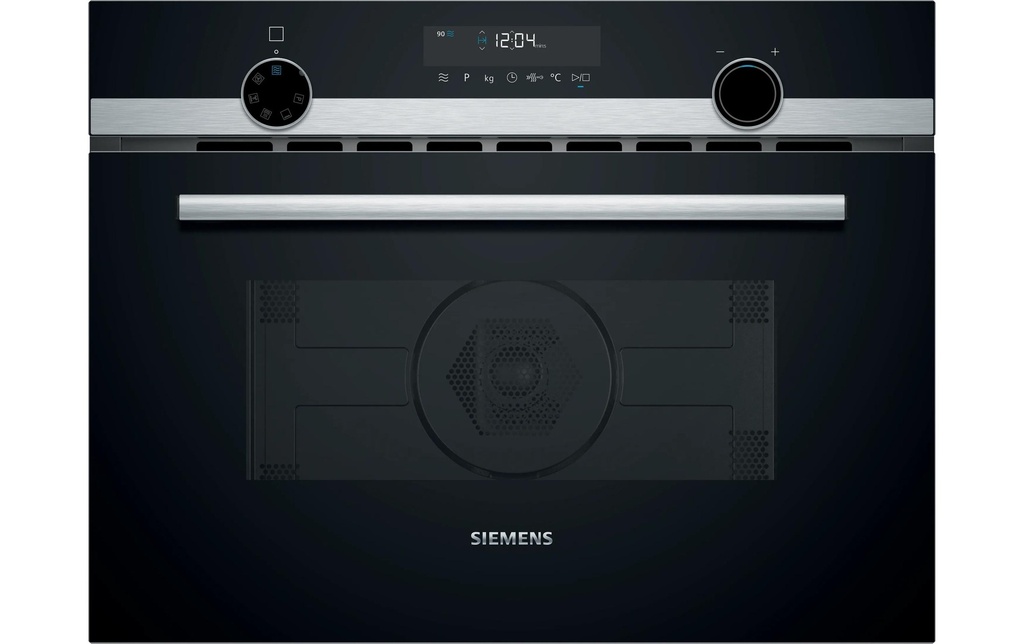 Siemens Four à micro-ondes encastré iQ500 CM585AGS1 Acier inoxydable