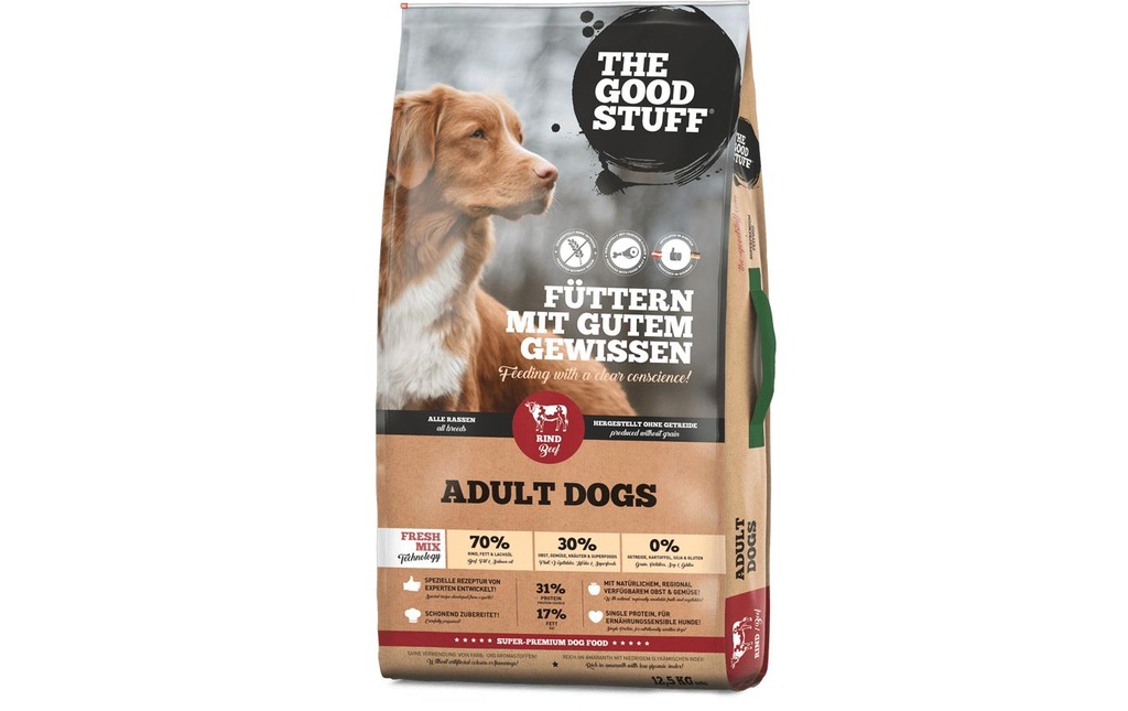 The Goodstuff Alimentation sèche Bœuf Adult 12,5 kg
